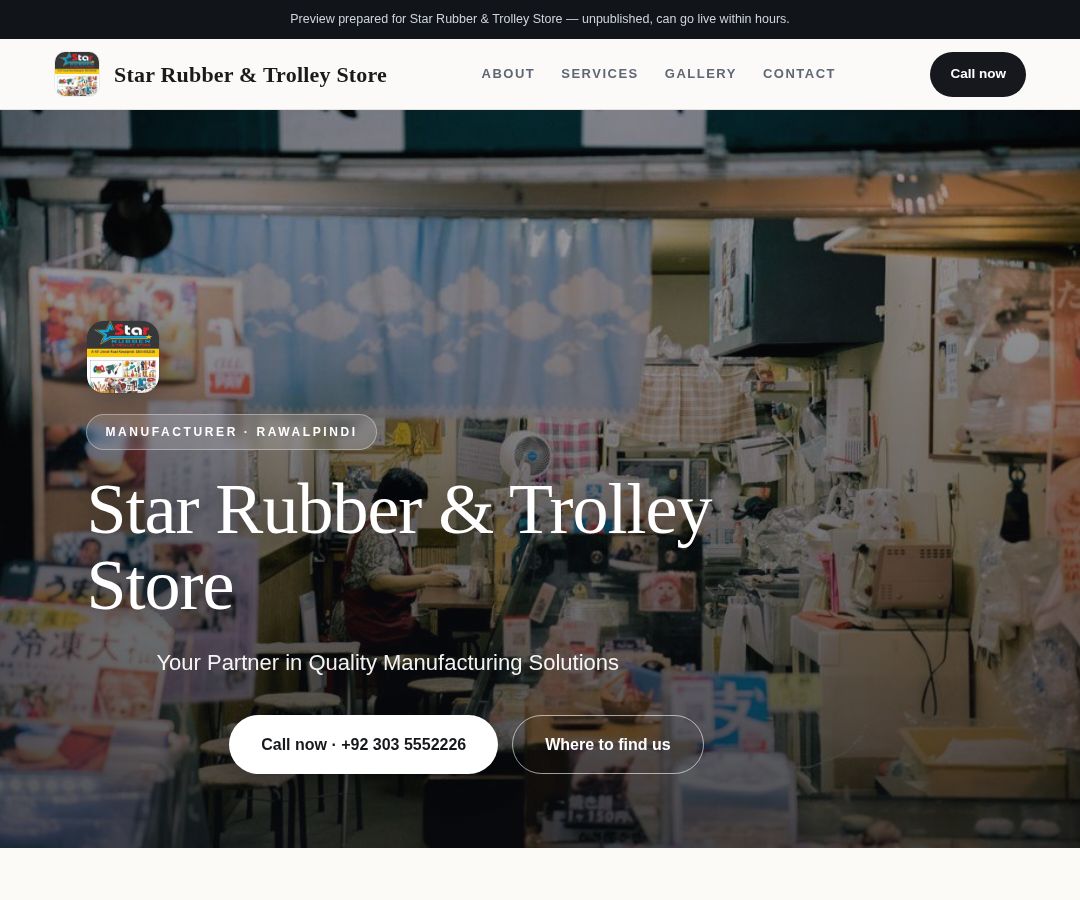 Star Rubber & Trolley Store