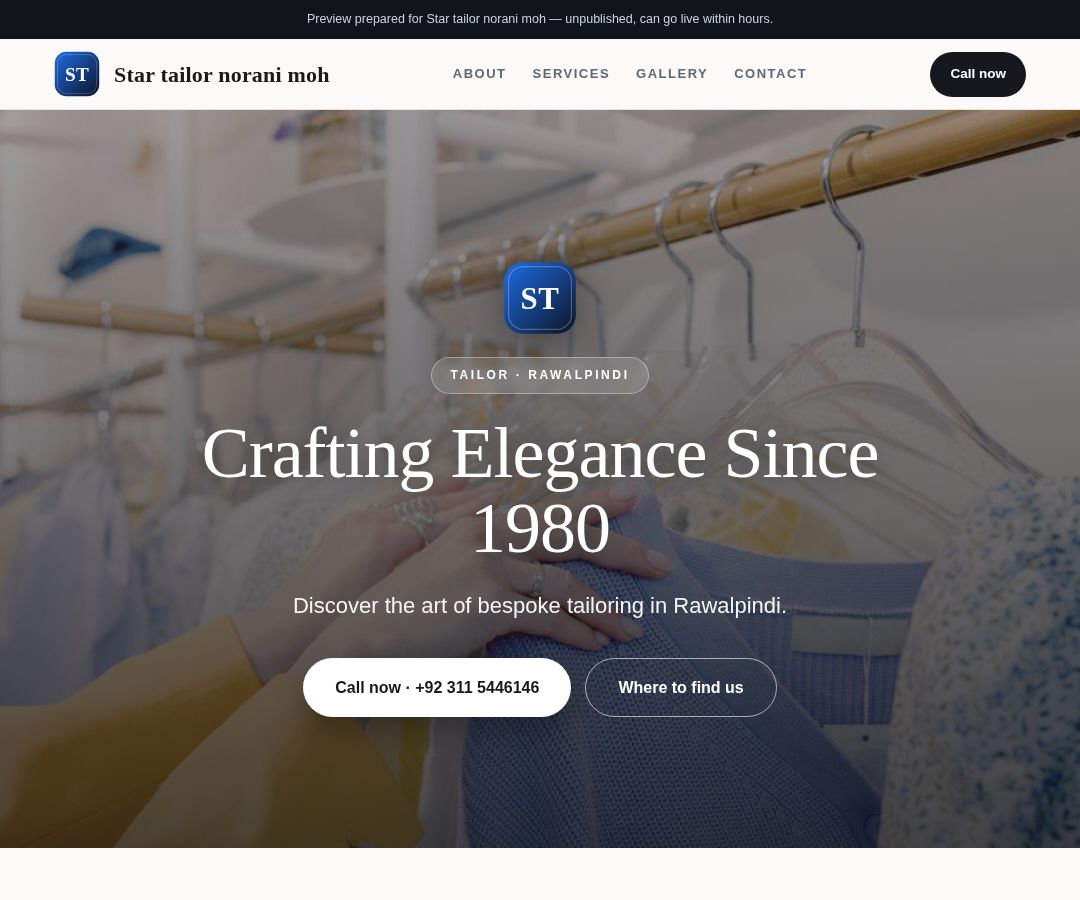 Star tailor norani moh