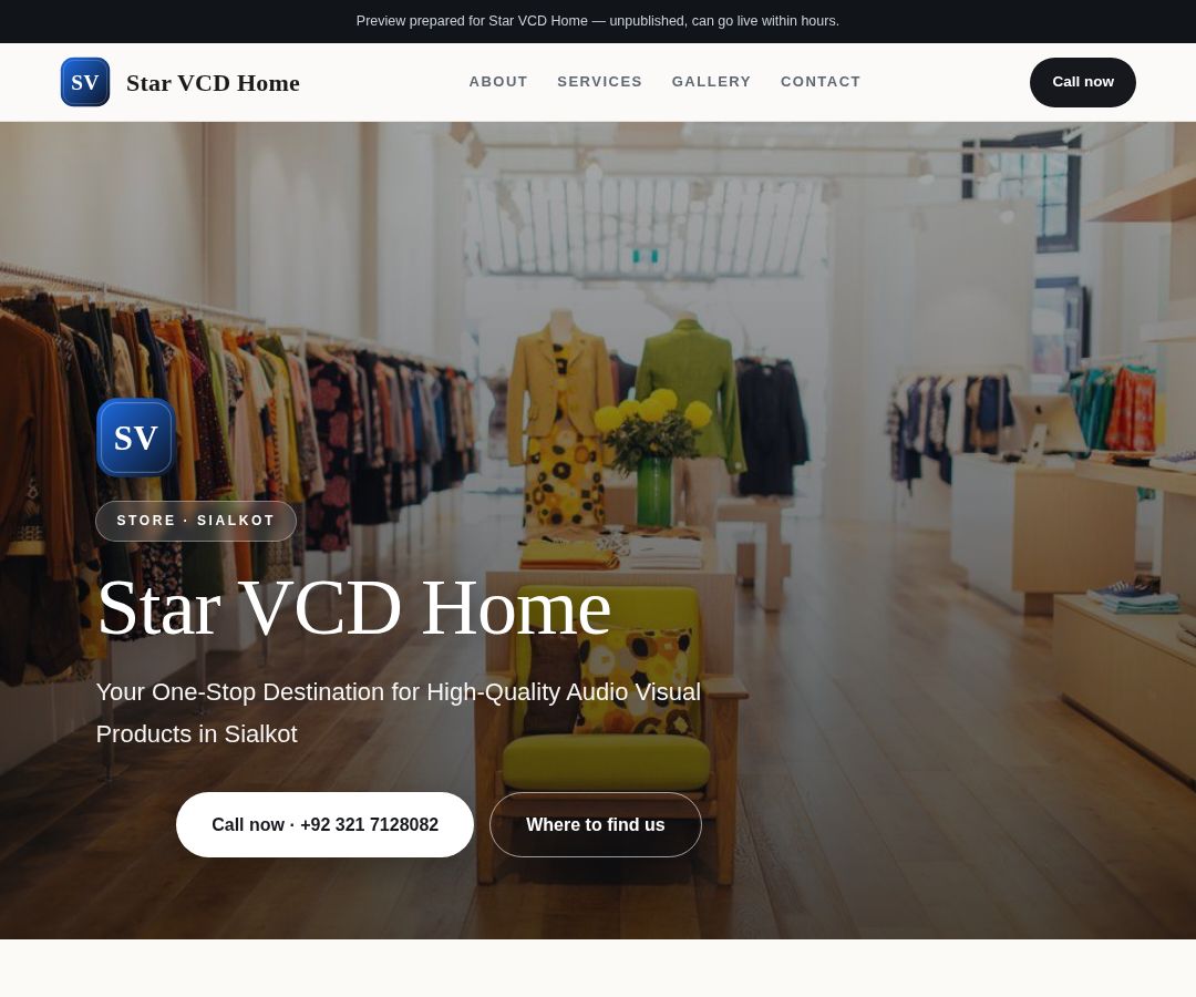 Star VCD Home