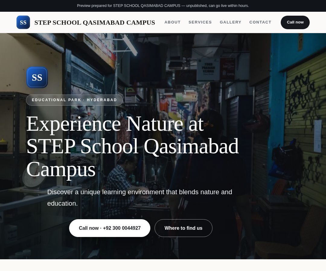 STEP SCHOOL QASIMABAD CAMPUS