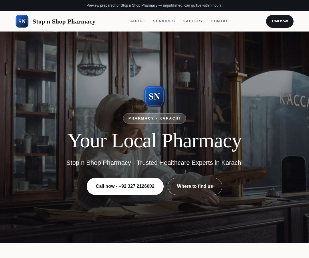 Stop n Shop Pharmacy