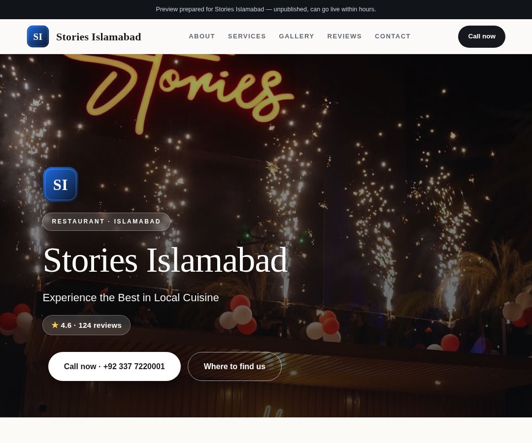 Stories Islamabad