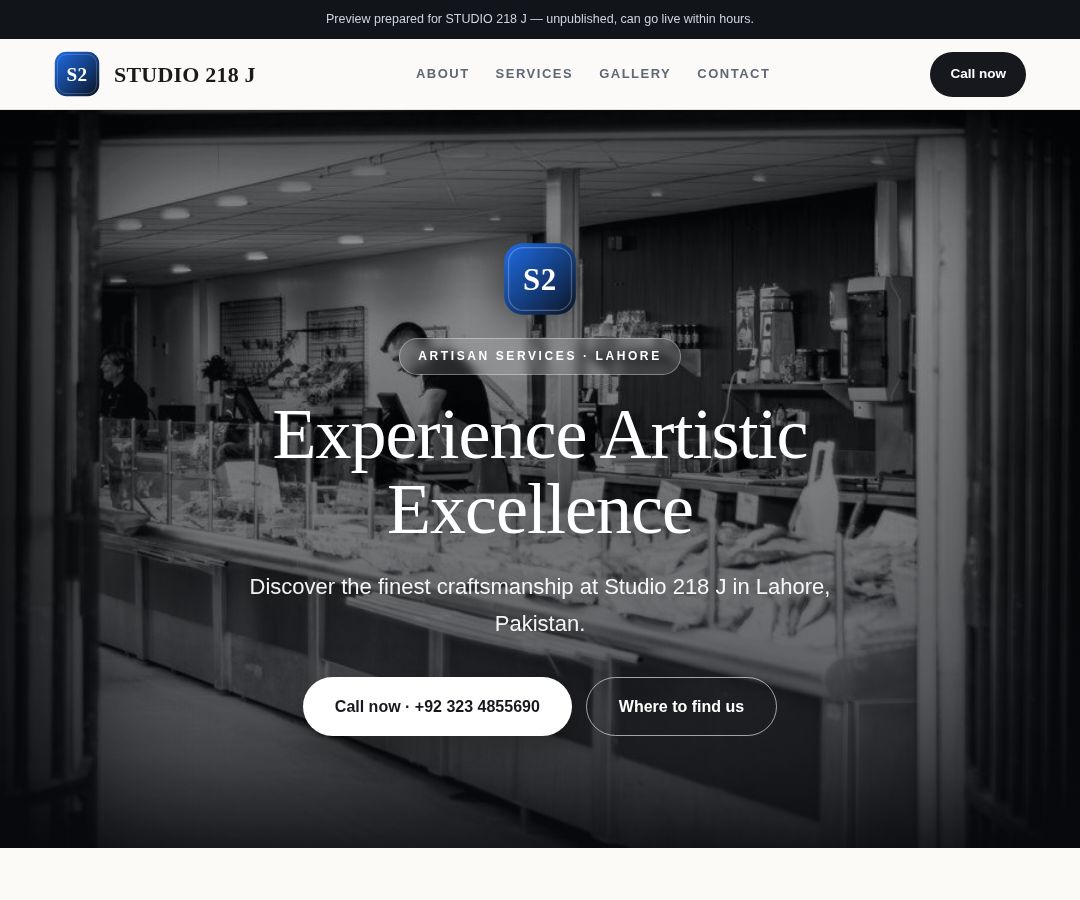 STUDIO 218 J