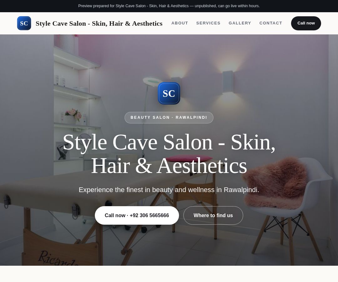 Style Cave Salon - Skin, Hair & Aesthetics