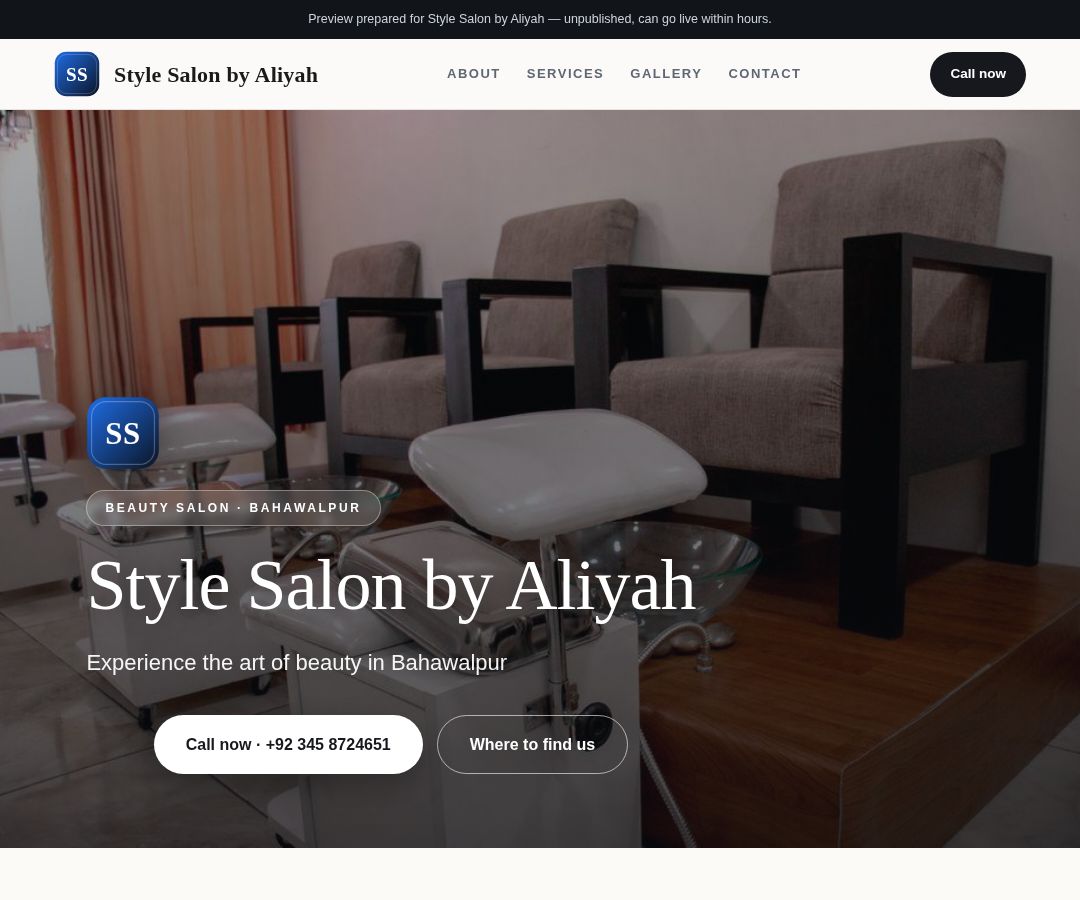 Style Salon by Aliyah