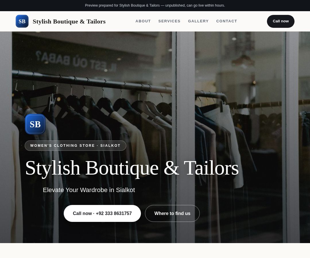 Stylish Boutique & Tailors
