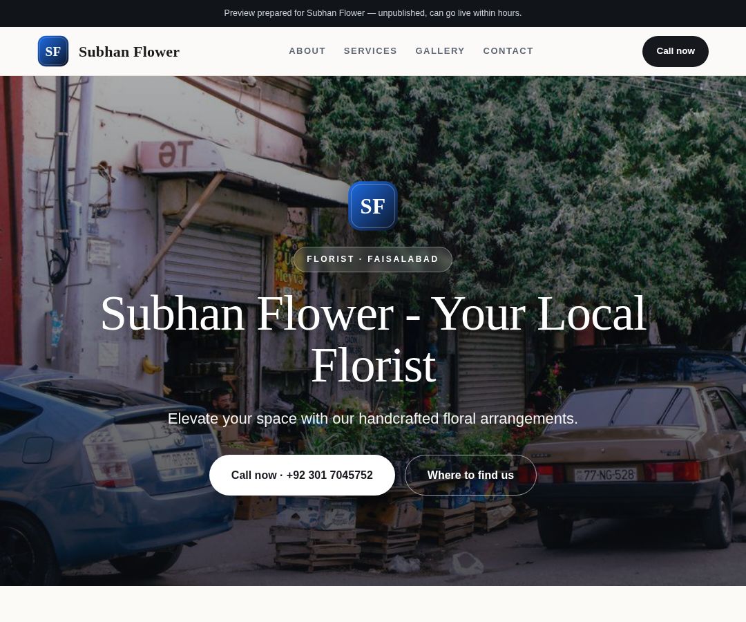 Subhan Flower