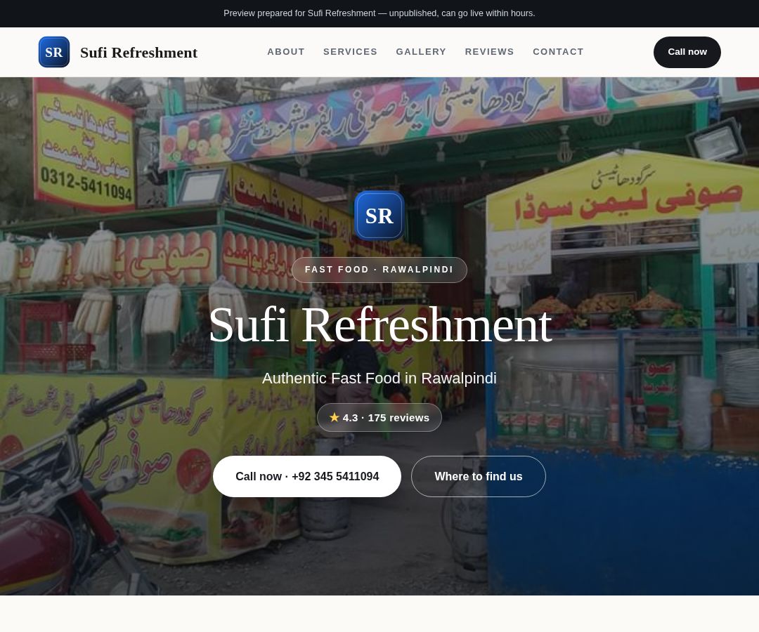 Sufi Refreshment