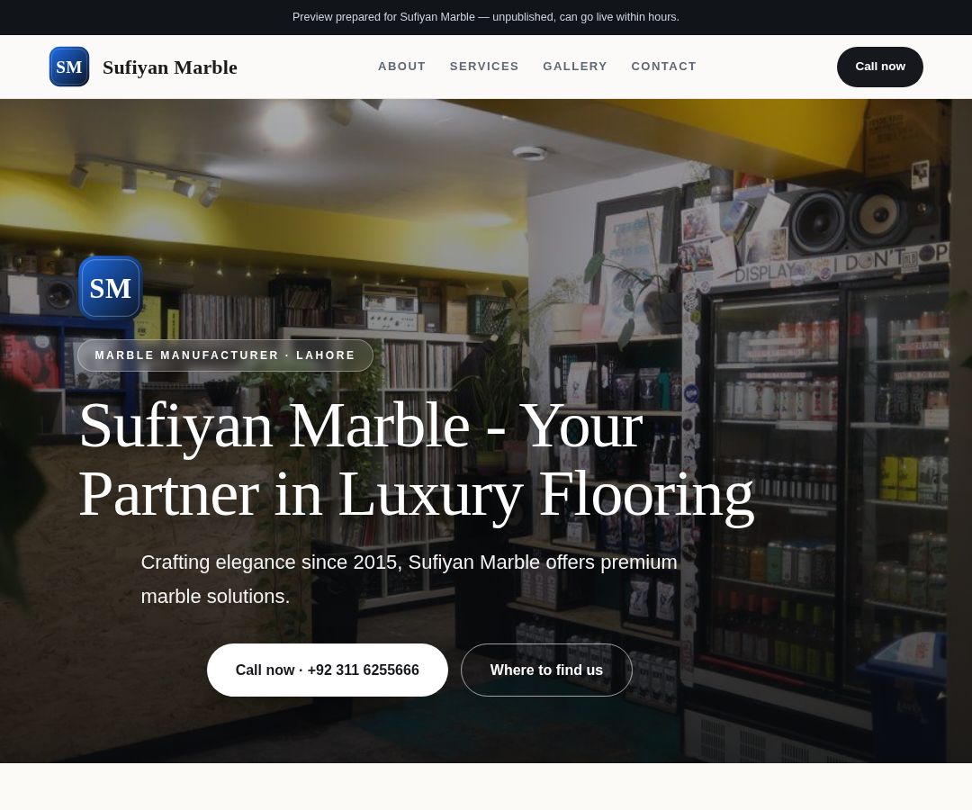 Sufiyan Marble