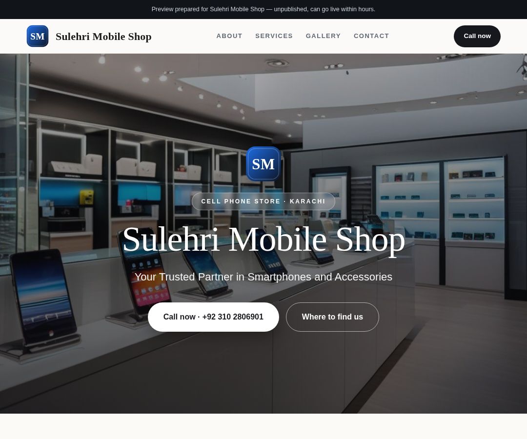 Sulehri Mobile Shop