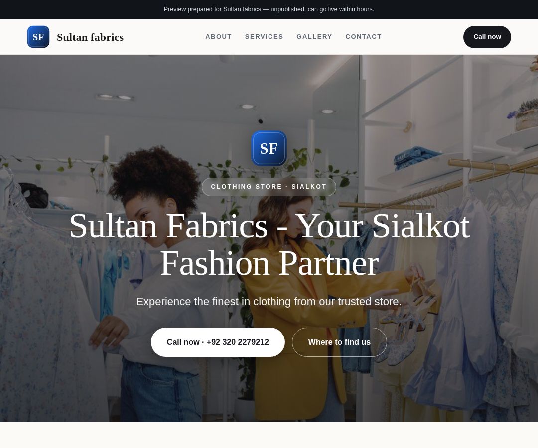 Sultan fabrics