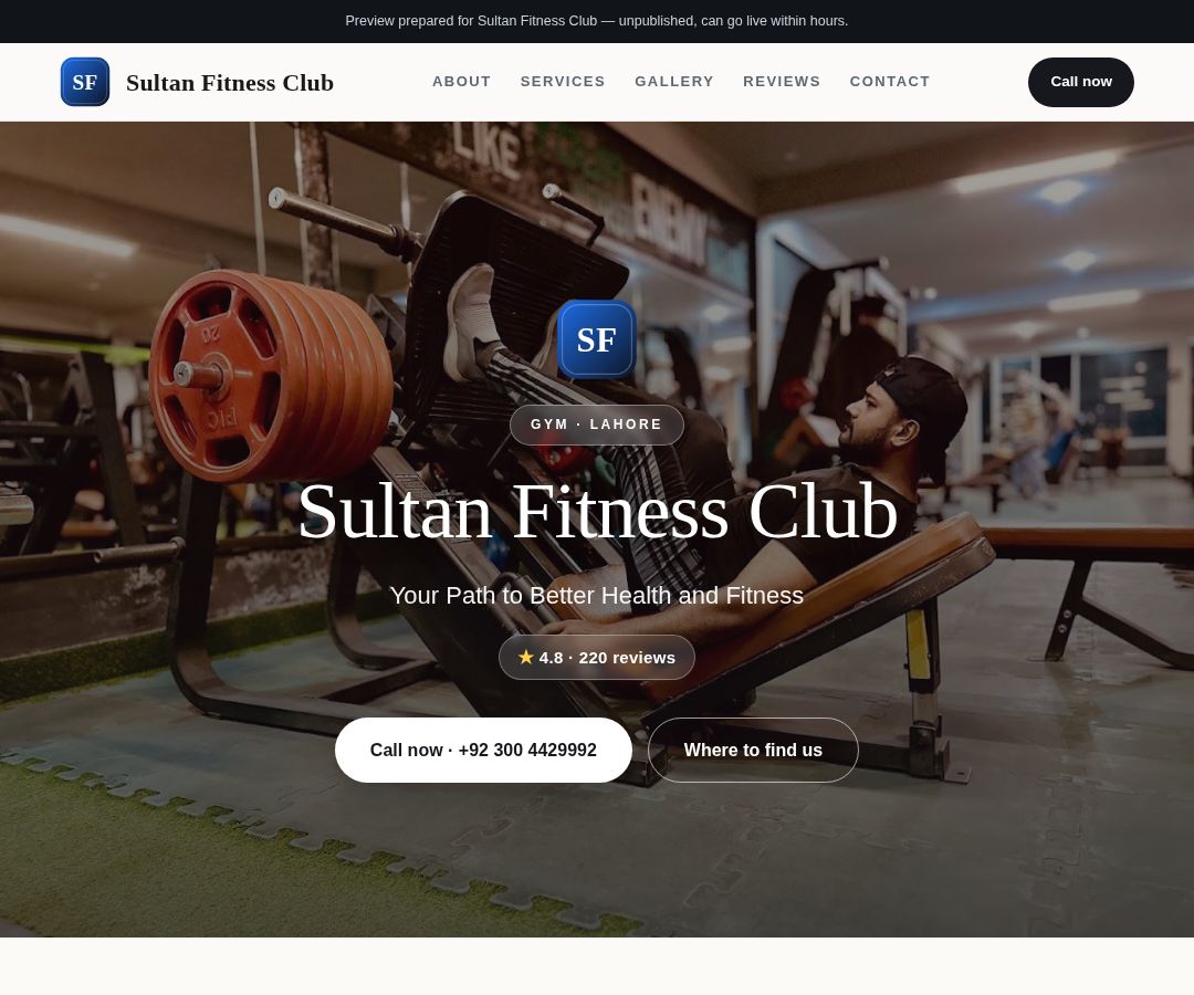 Sultan Fitness Club