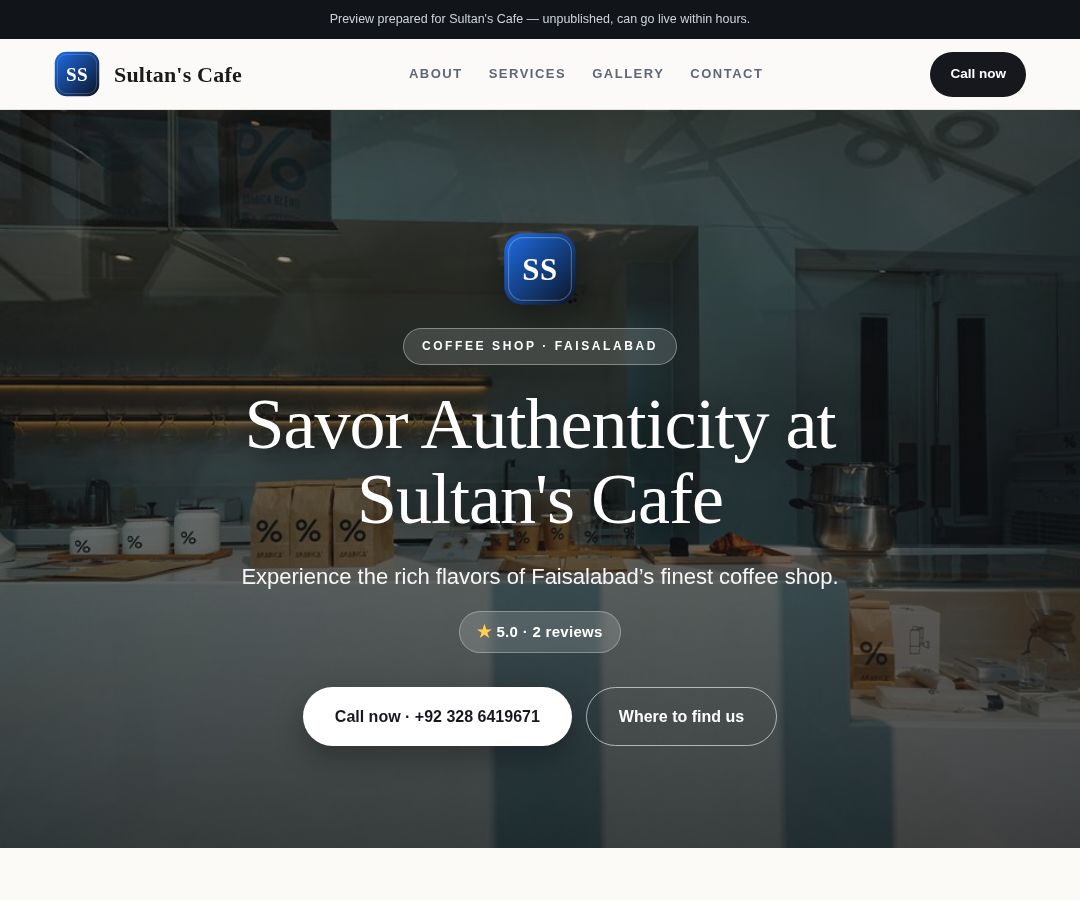Sultan's Cafe