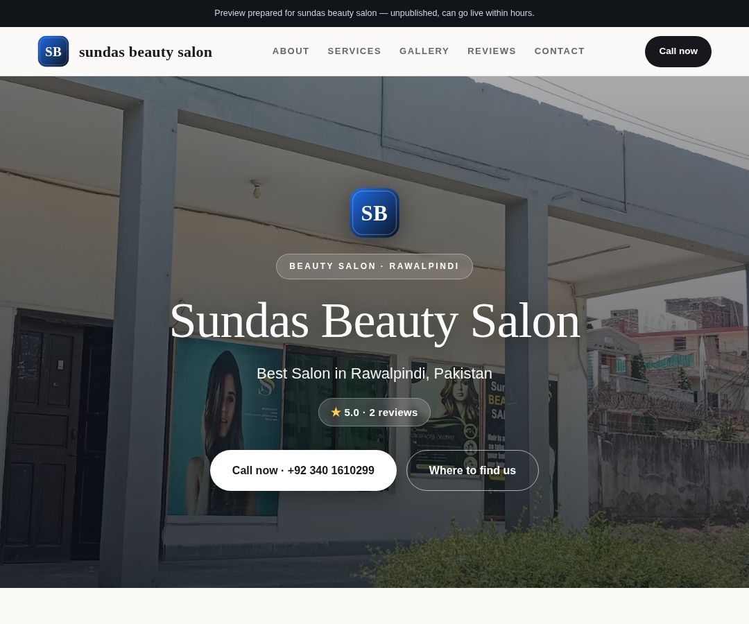 sundas beauty salon