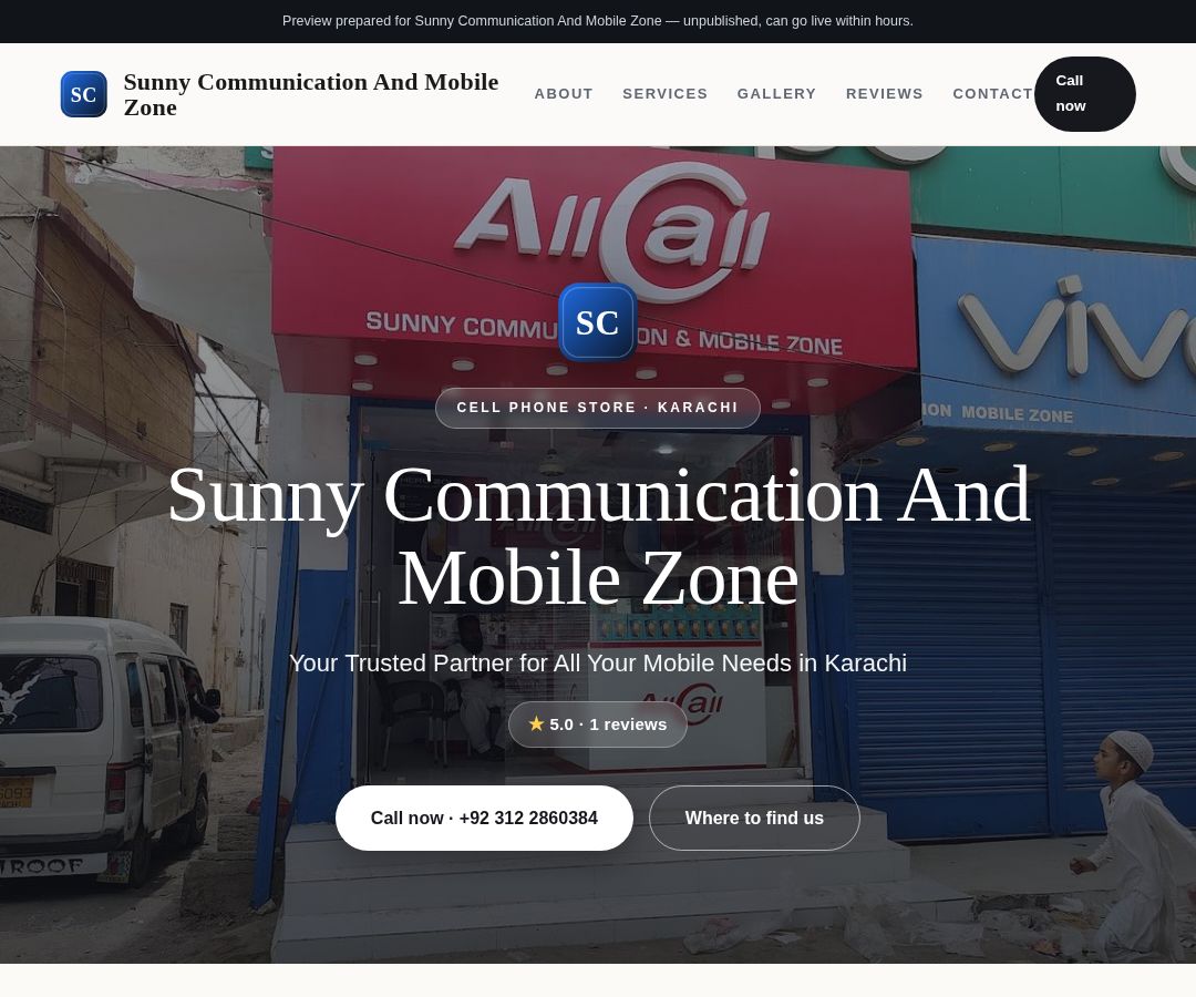 Sunny Communication And Mobile Zone