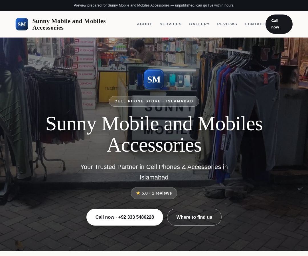 Sunny Mobile and Mobiles Accessories