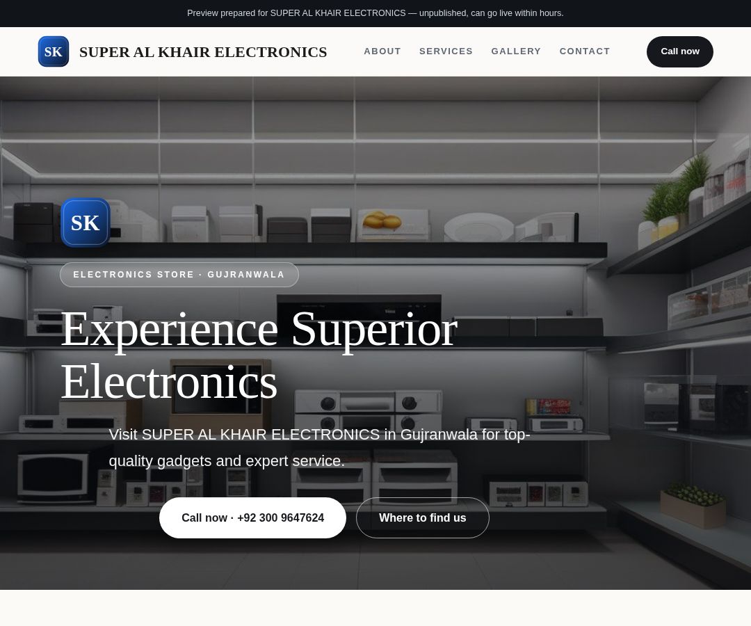 SUPER AL KHAIR ELECTRONICS