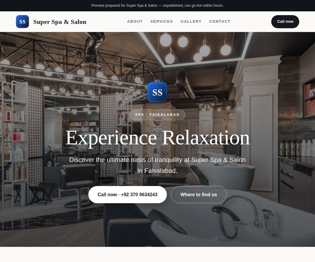 Super Spa & Salon