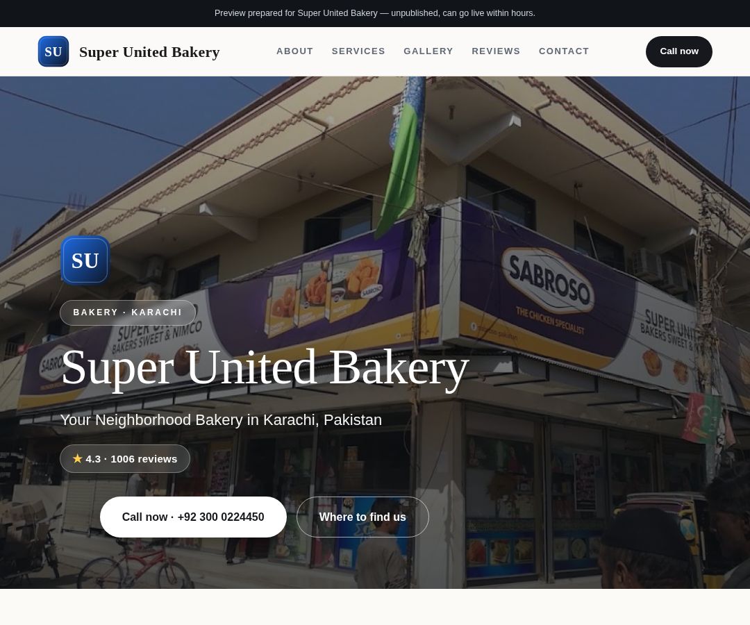 Super United Bakery