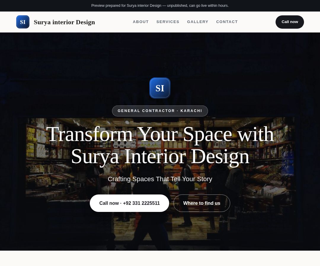 Surya interior Design
