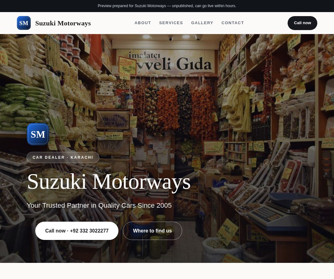 Suzuki Motorways