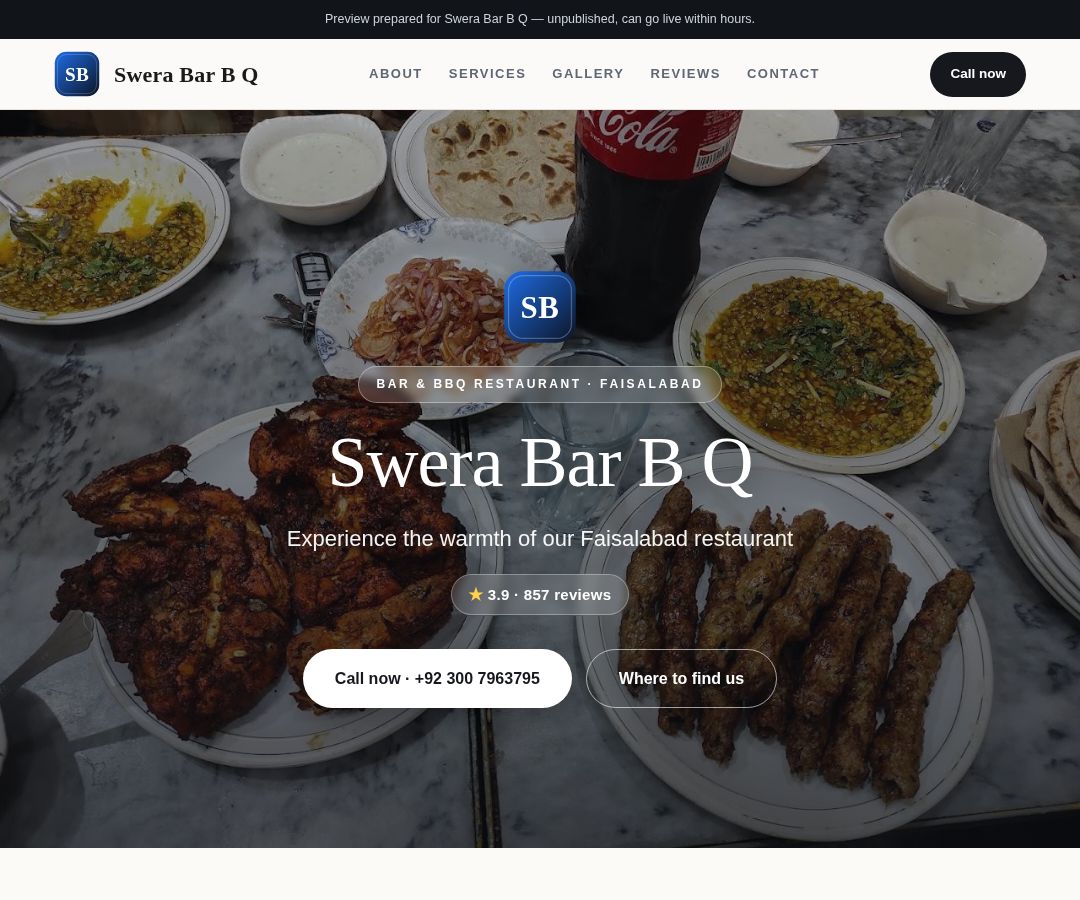 Swera Bar B Q