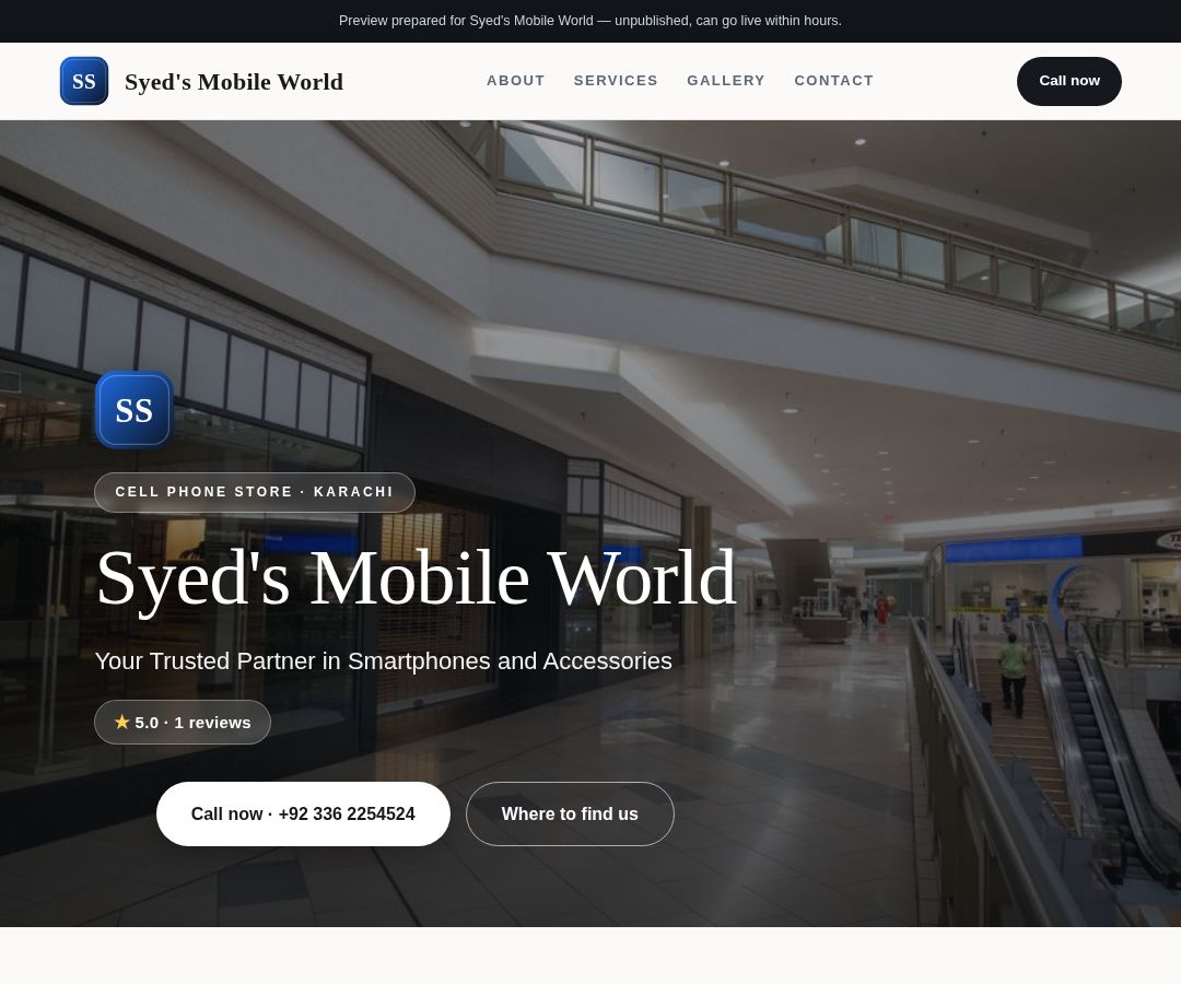 Syed's Mobile World