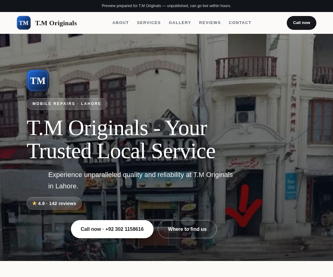 T.M Originals