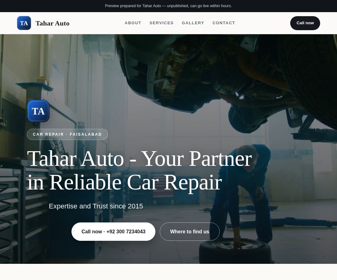 Tahar Auto