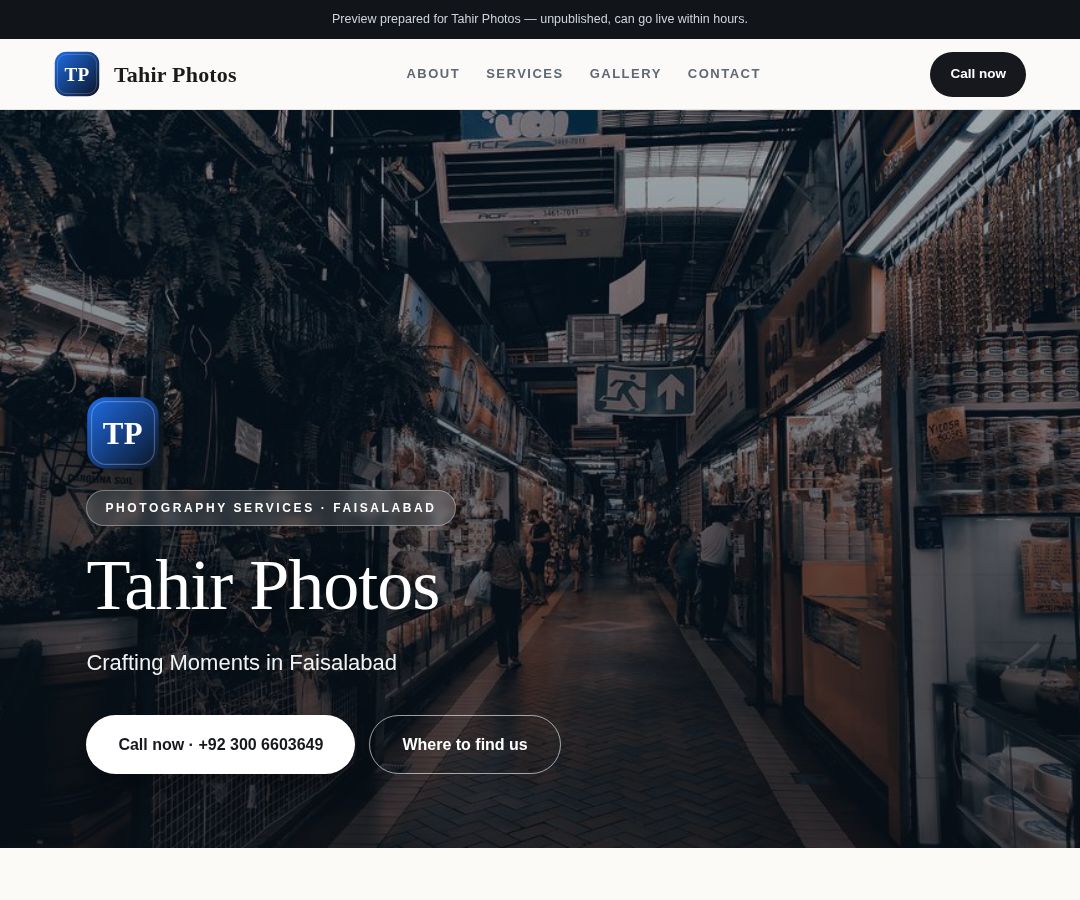 Tahir Photos