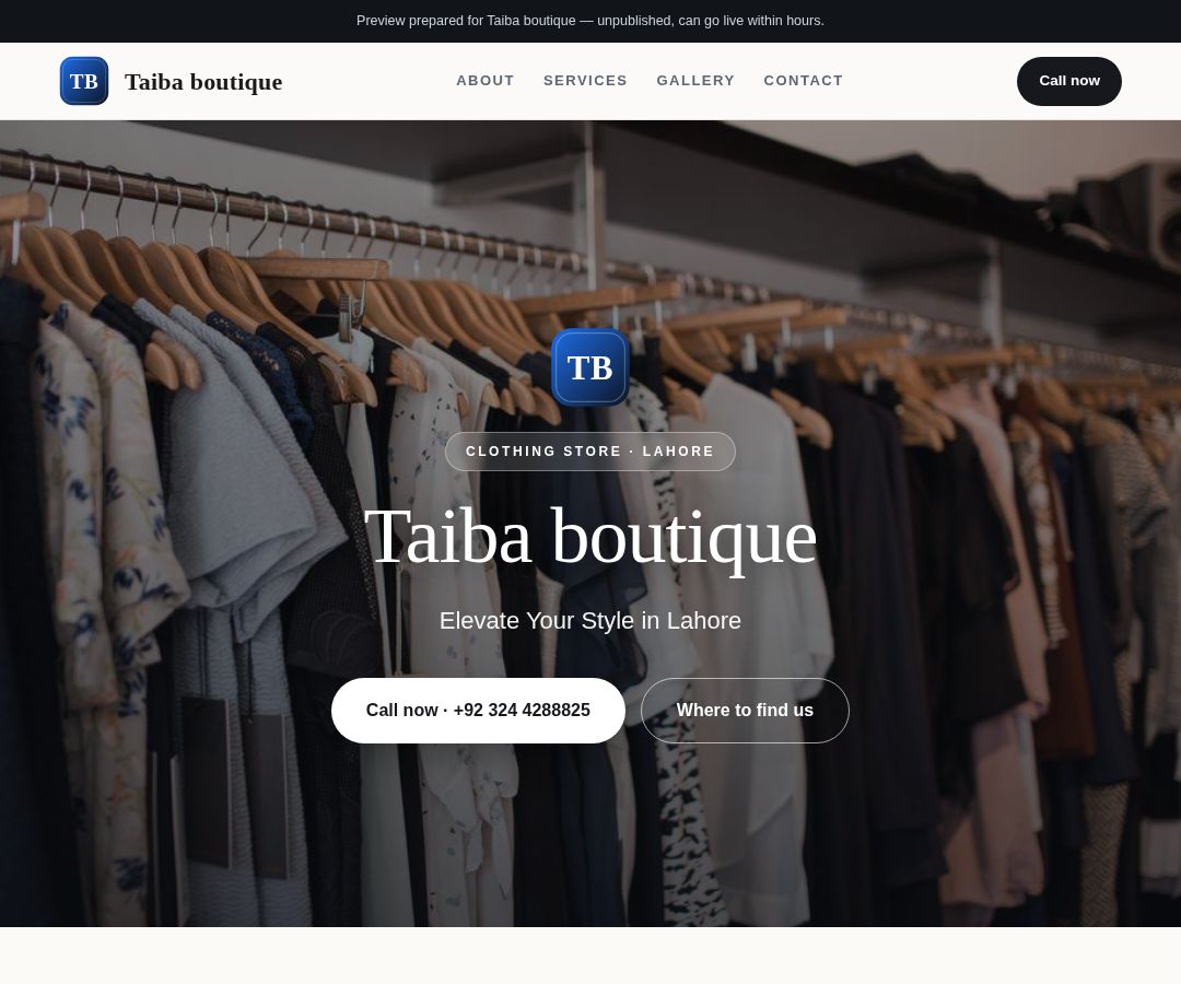 Taiba boutique