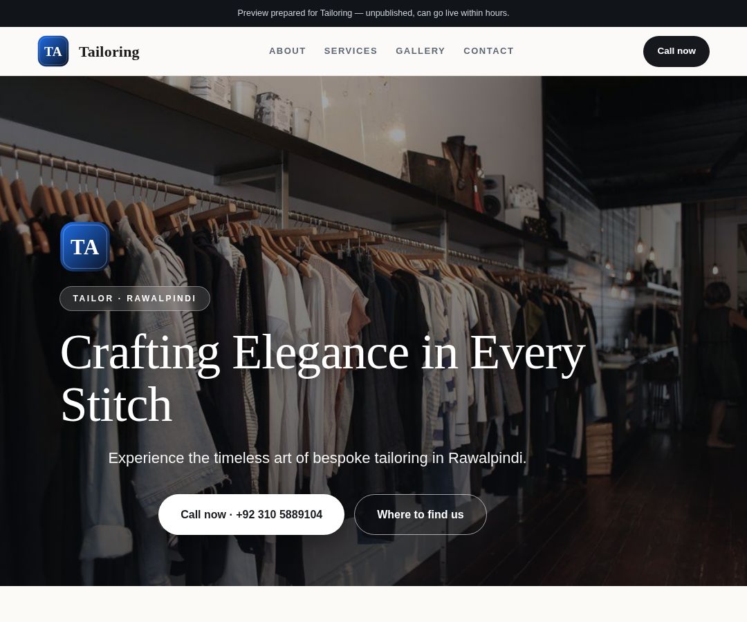 Tailoring