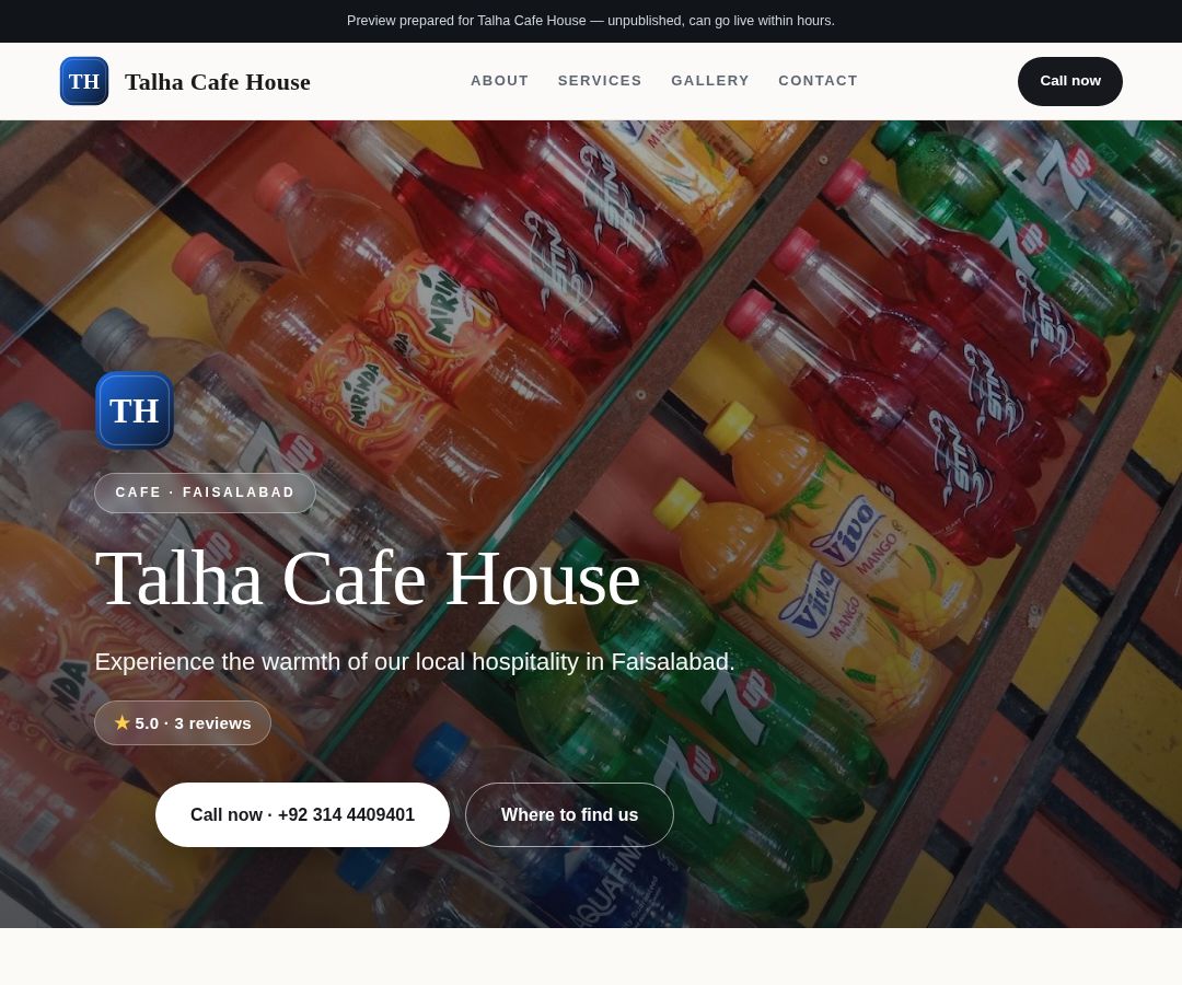 Talha Cafe House