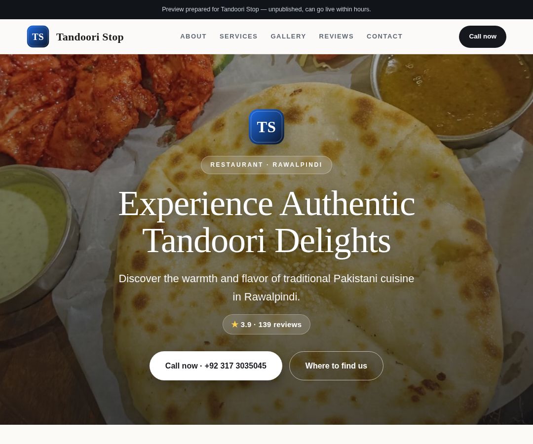 Tandoori Stop
