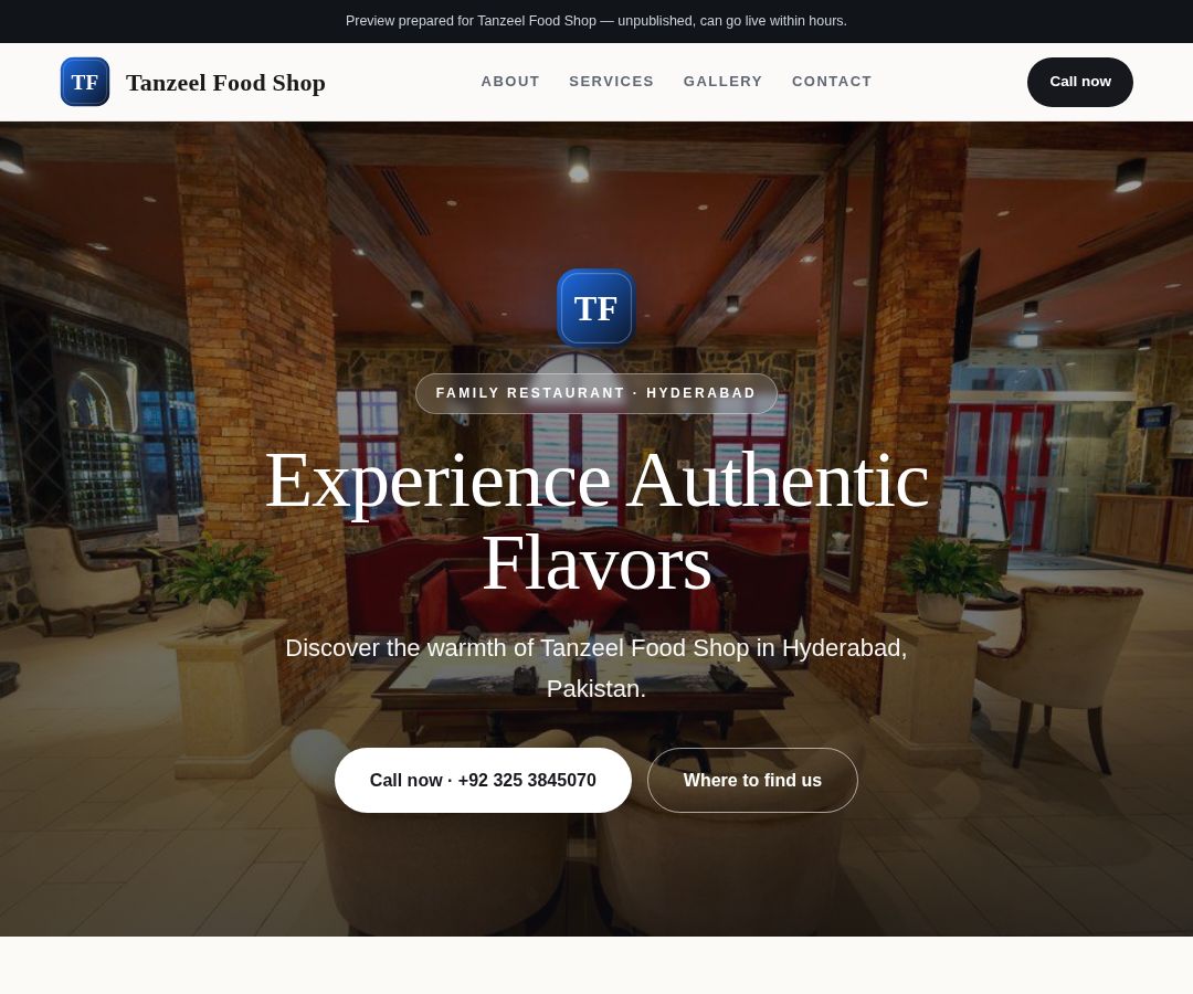 Tanzeel Food Shop