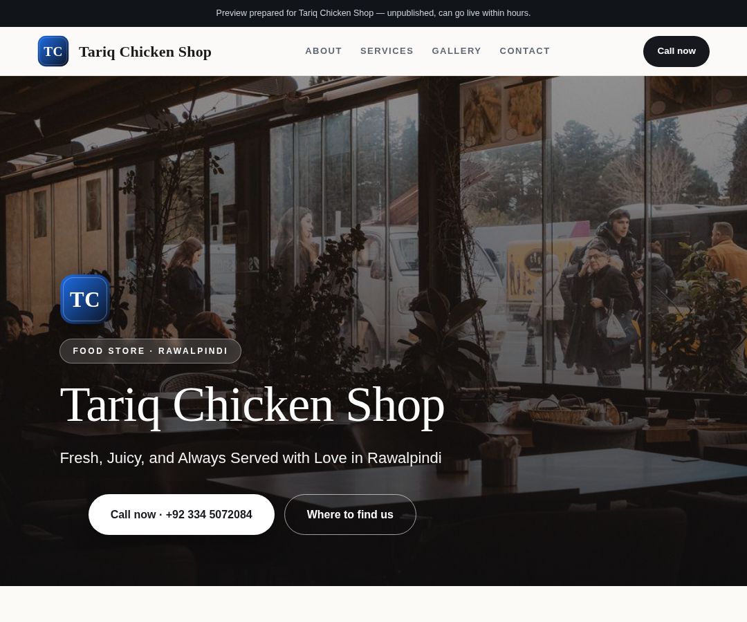 Tariq Chicken Shop