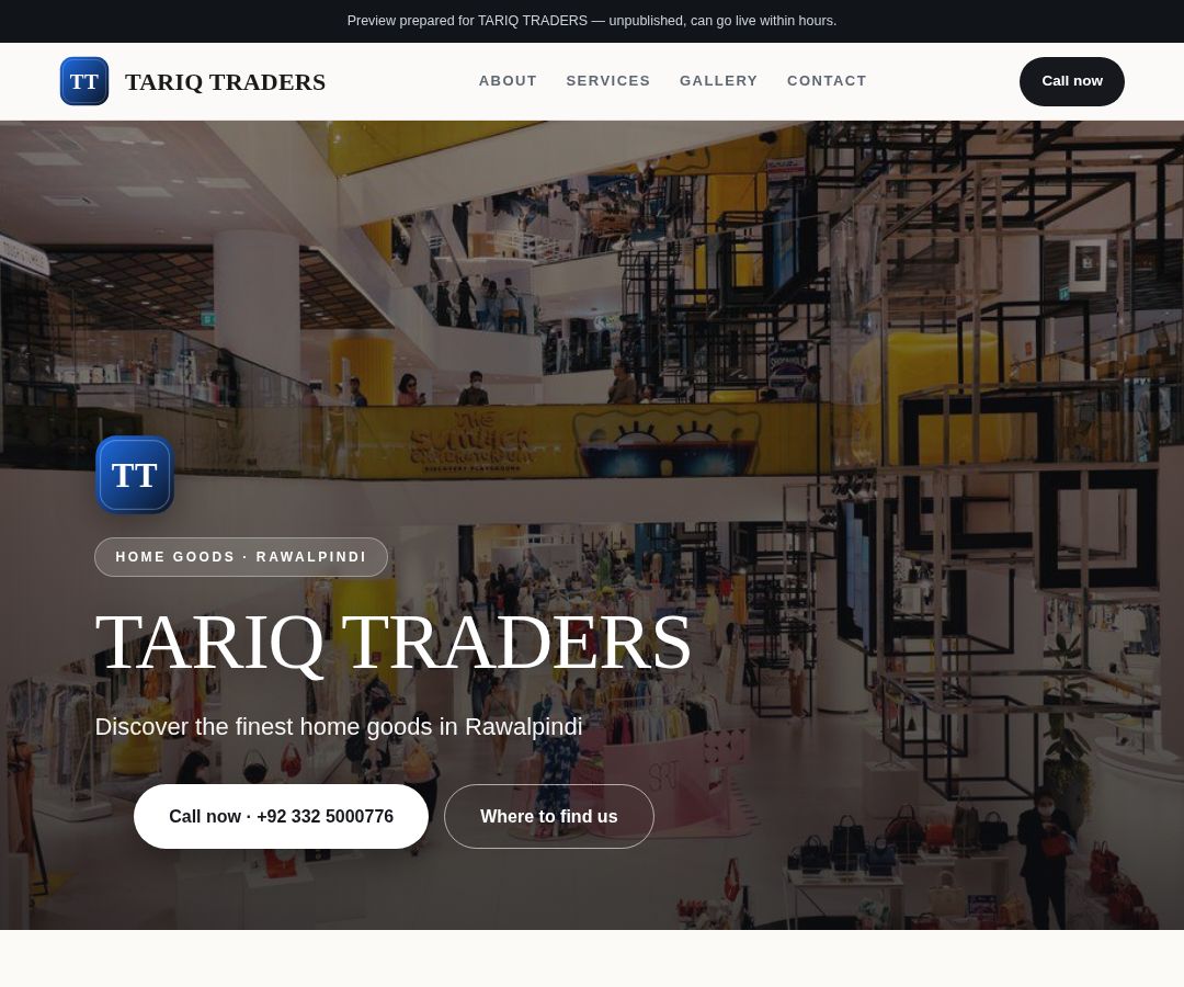 TARIQ TRADERS