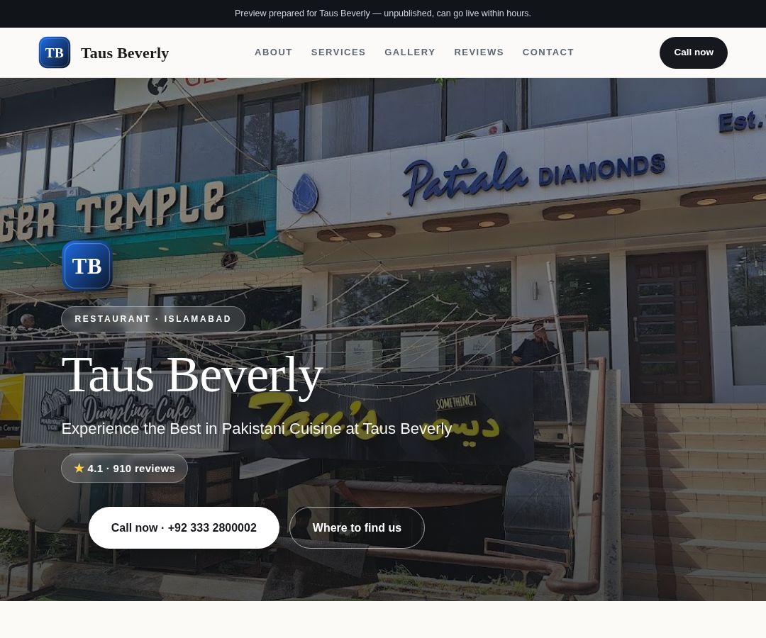Taus Beverly