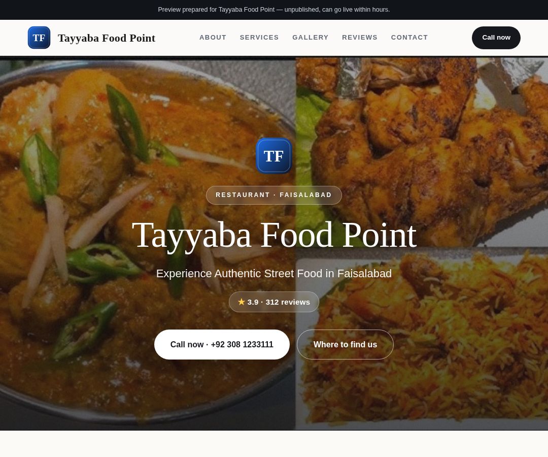 Tayyaba Food Point