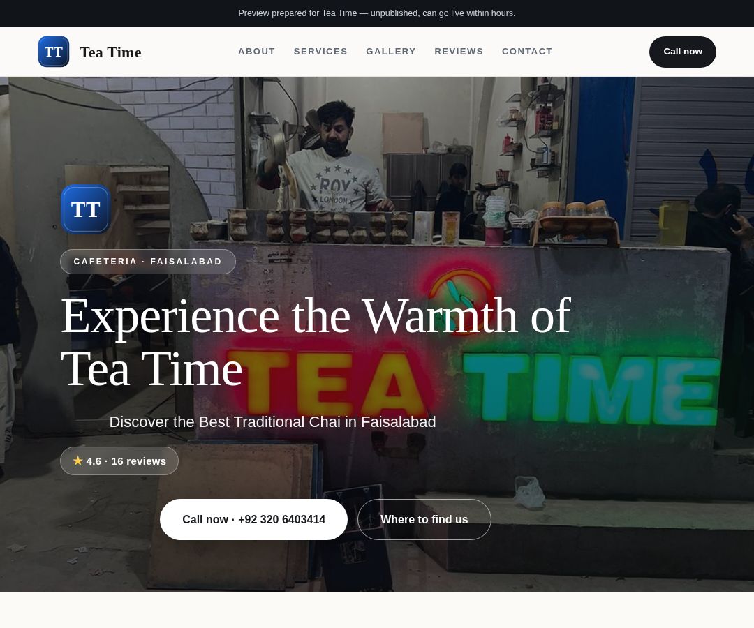 Tea Time