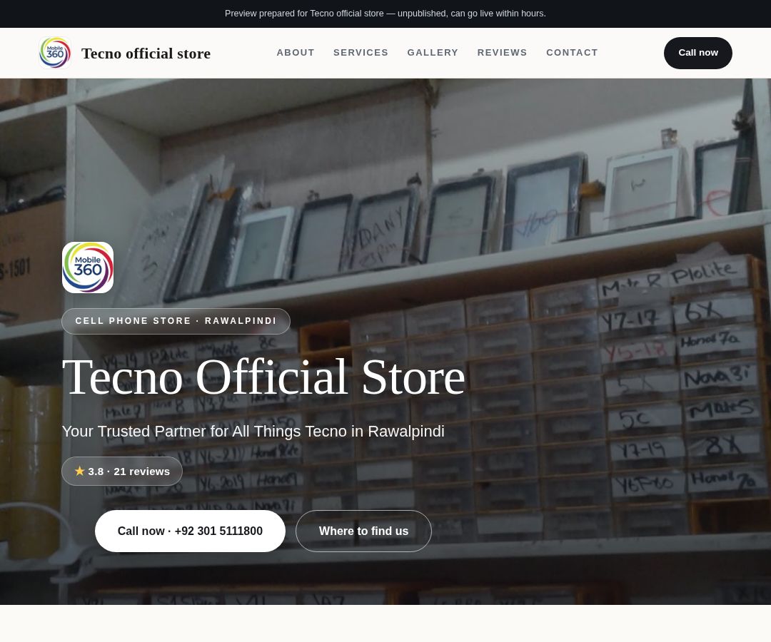 Tecno official store