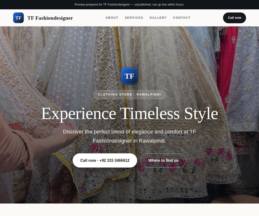 TF Fashiondesigner