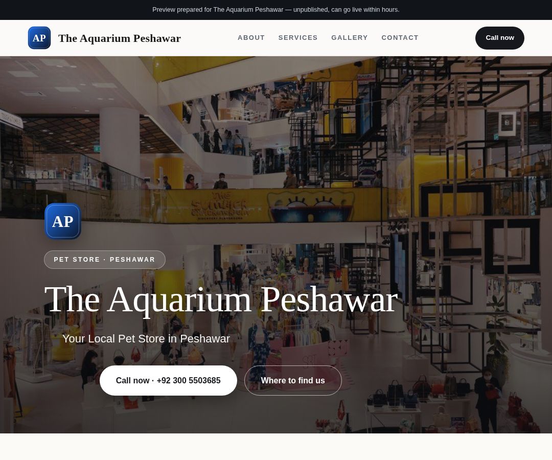 The Aquarium Peshawar