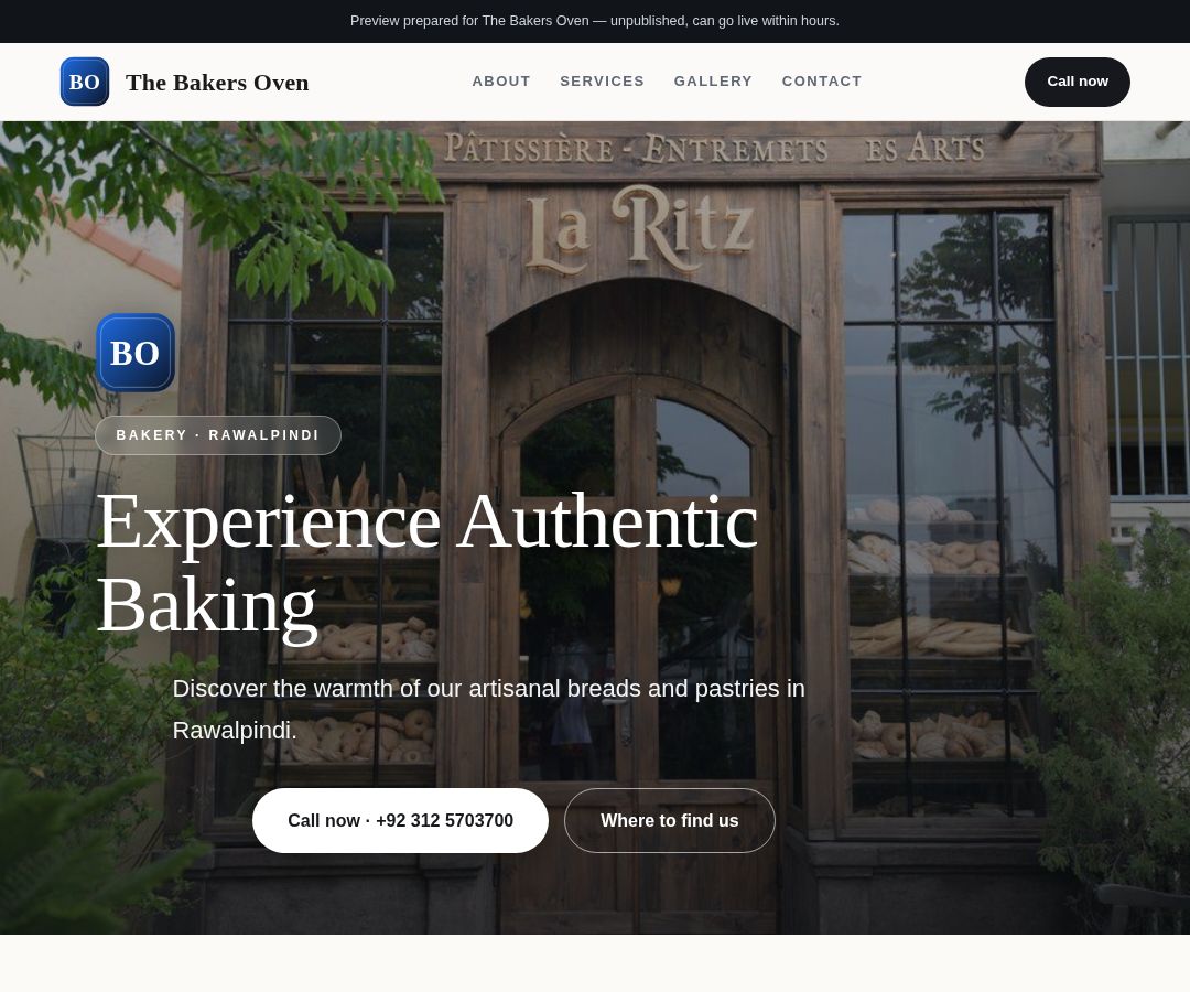 The Bakers Oven
