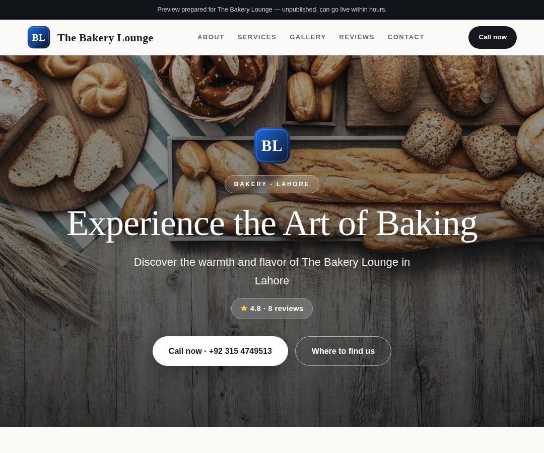 The Bakery Lounge