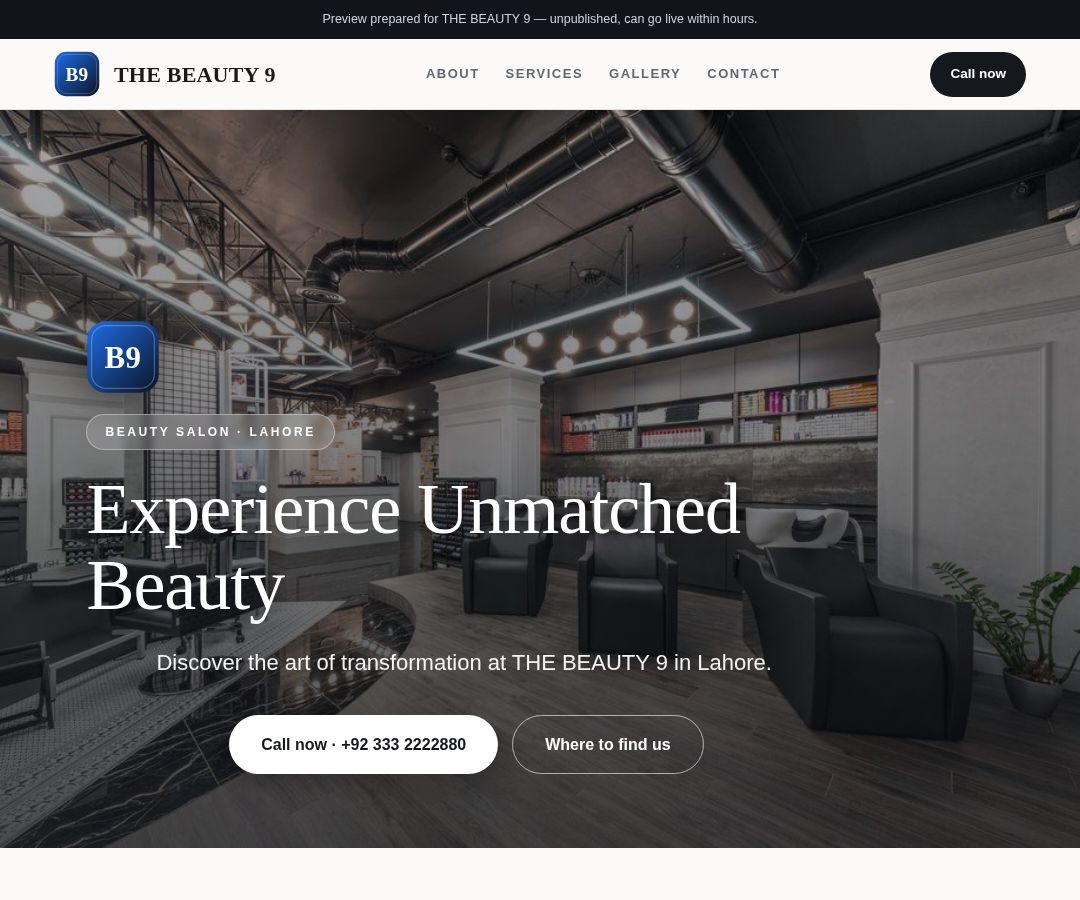 THE BEAUTY 9