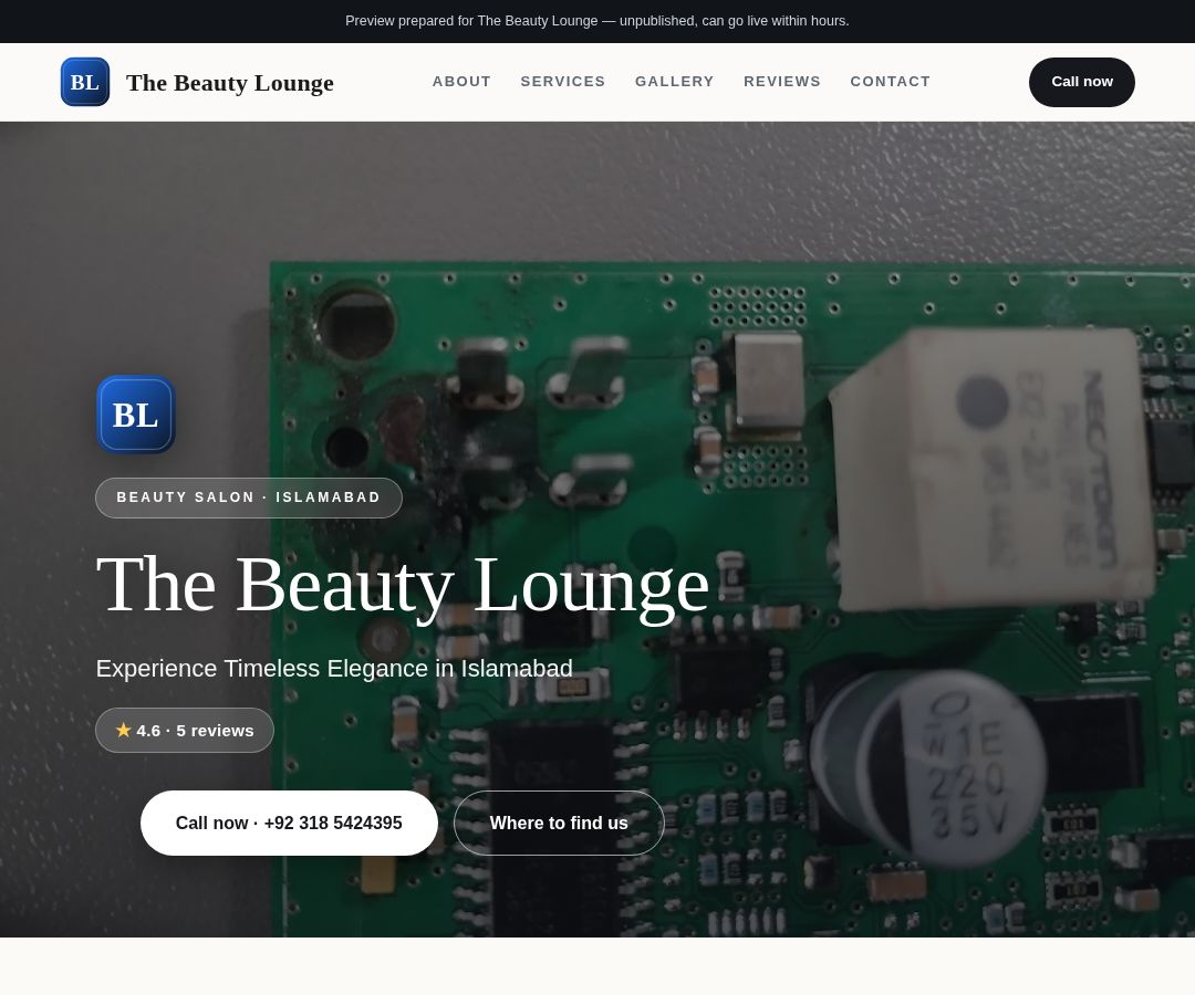 The Beauty Lounge