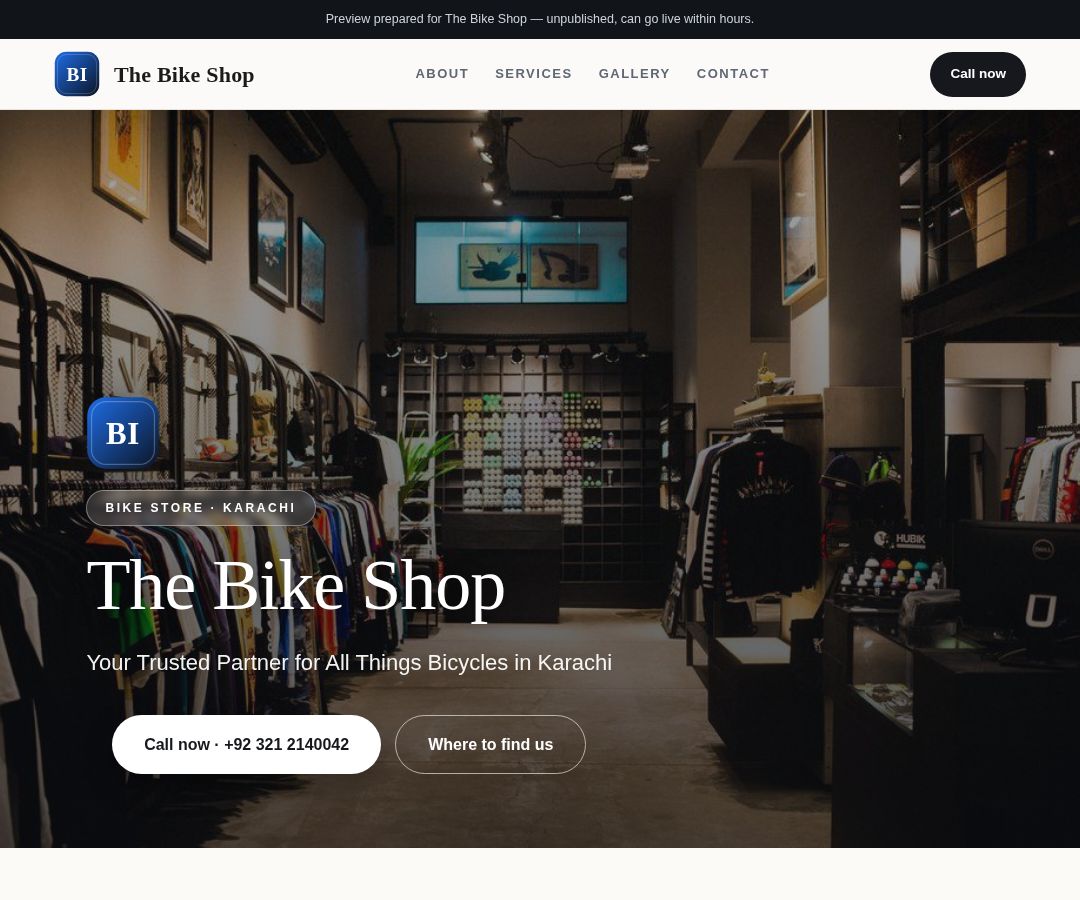 The Bike Shop