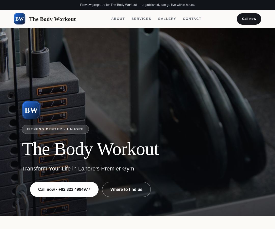 The Body Workout