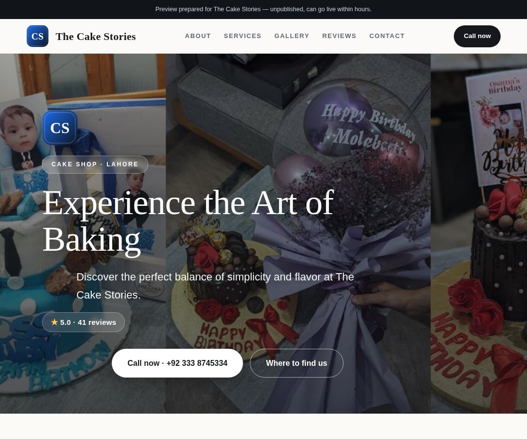 The Cake Stories